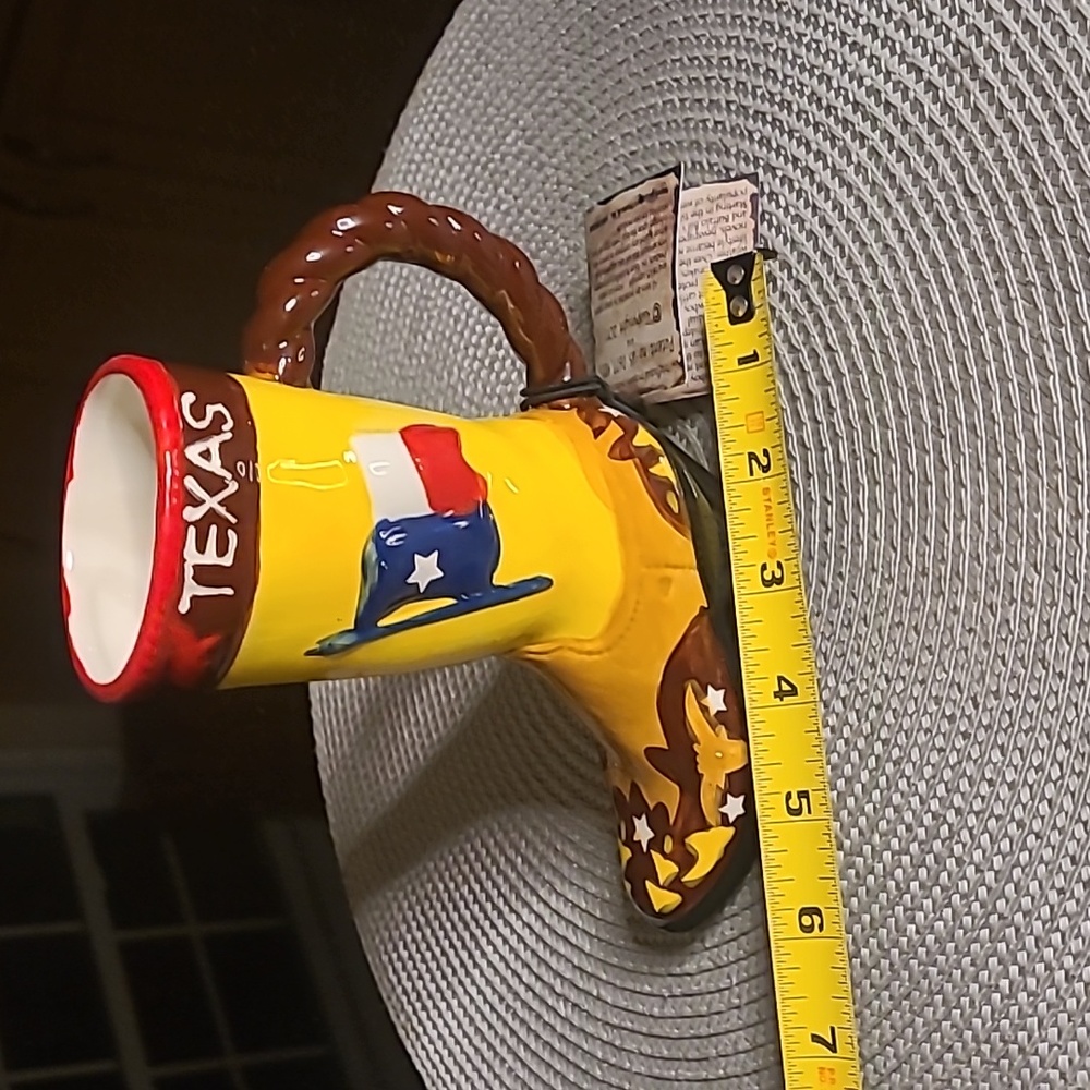 TEXAS Cowboy Boot Mug - Picture 8 of 9